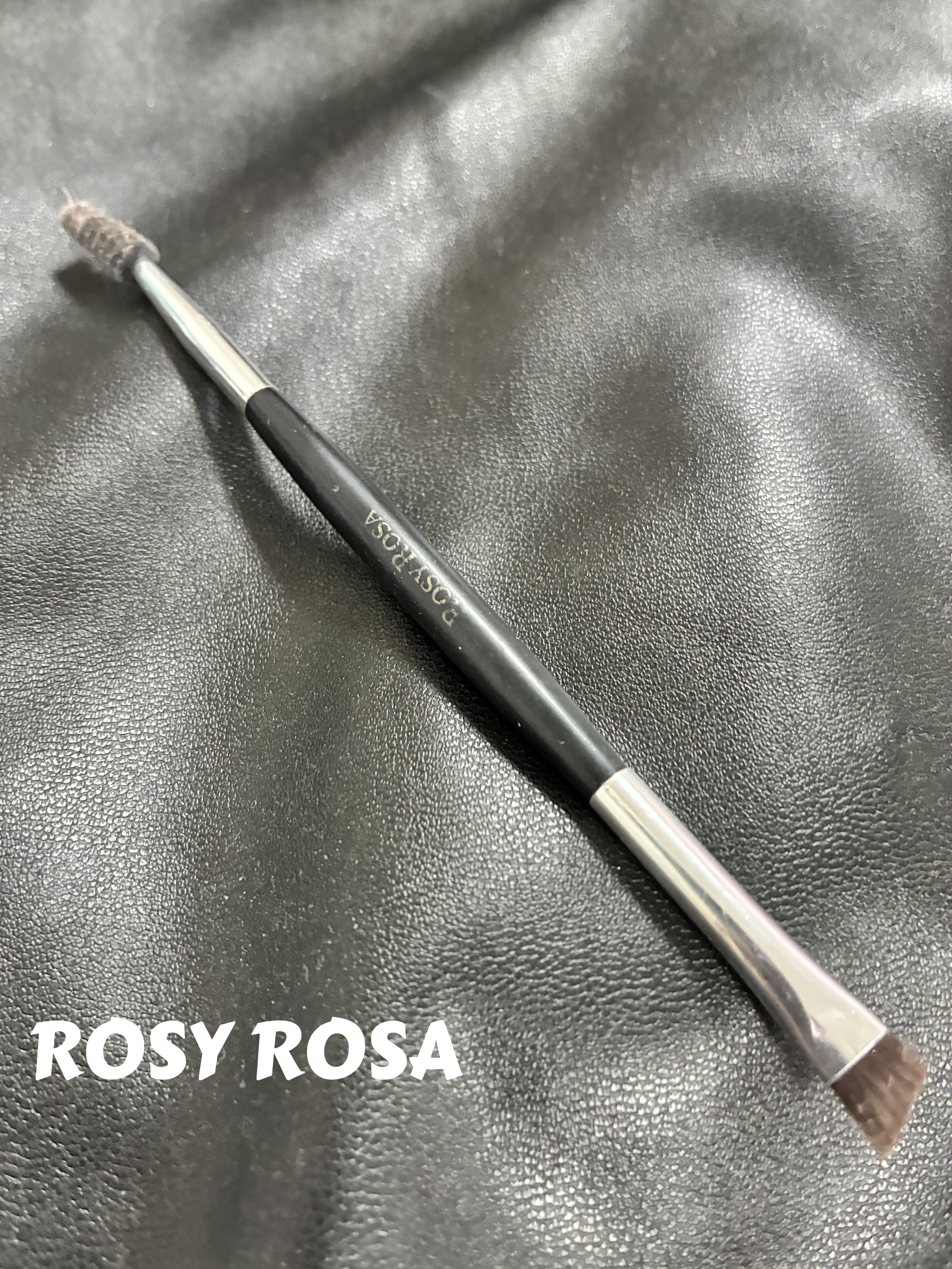 ダブルエンドアイブロウブラシ スクリュータイプ/ロージーローザ/メイクブラシを使ったクチコミ（1枚目）