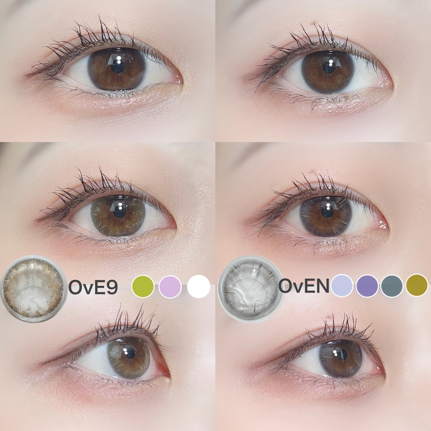 OvE選べる6種お試しセット/OvE/ワンデー(1DAY)カラコンを使ったクチコミ(5枚目)