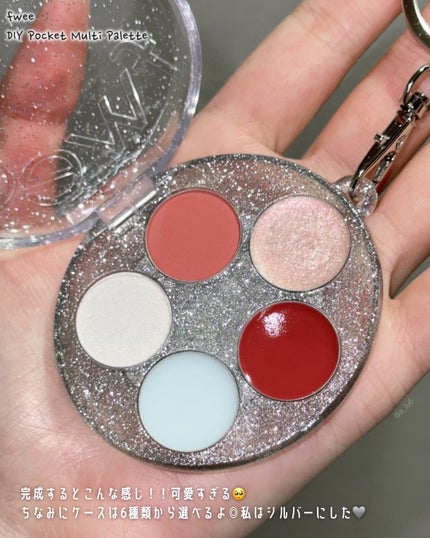DIYポケットマルチパレット/fwee/マルチパレットを使ったクチコミ(2枚目)