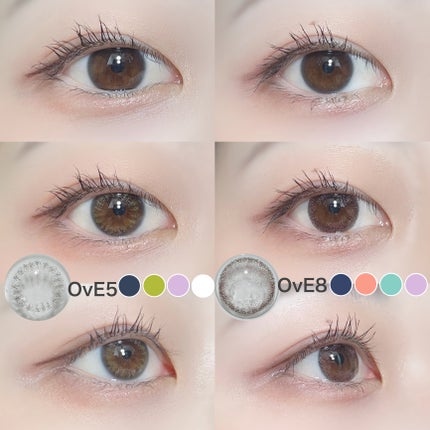 OvE選べる6種お試しセット/OvE/ワンデー(1DAY)カラコンを使ったクチコミ(4枚目)