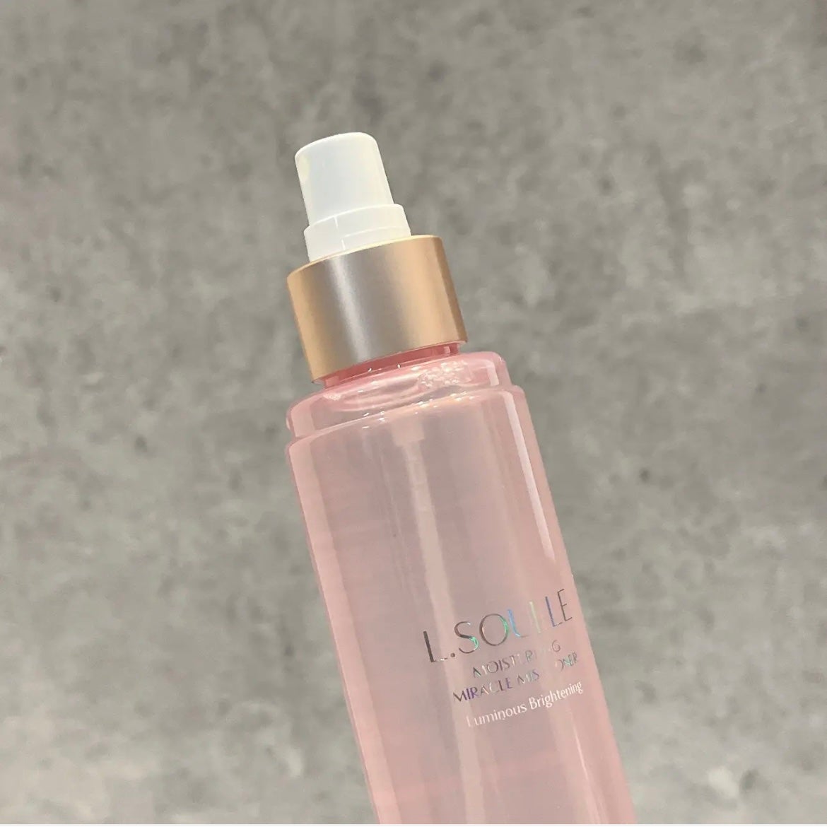 モイスチャライジング ミラクル ミストトナー/L.SOULLE/ミスト状化粧水を使ったクチコミ(3枚目)