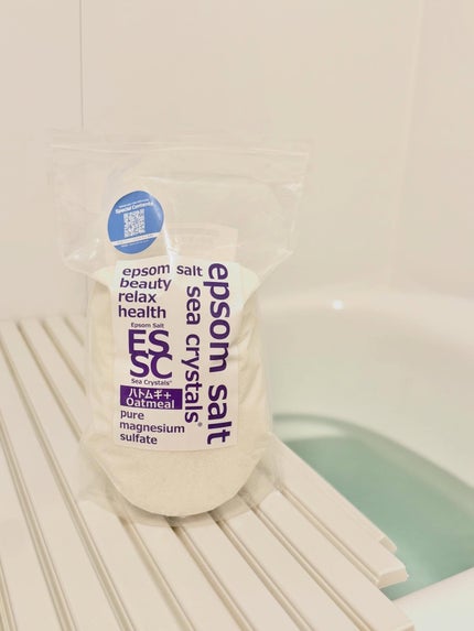 シークリスタルス エプソムソルト ハトムギオートミール/sea crystals/入浴剤を使ったクチコミ(2枚目)