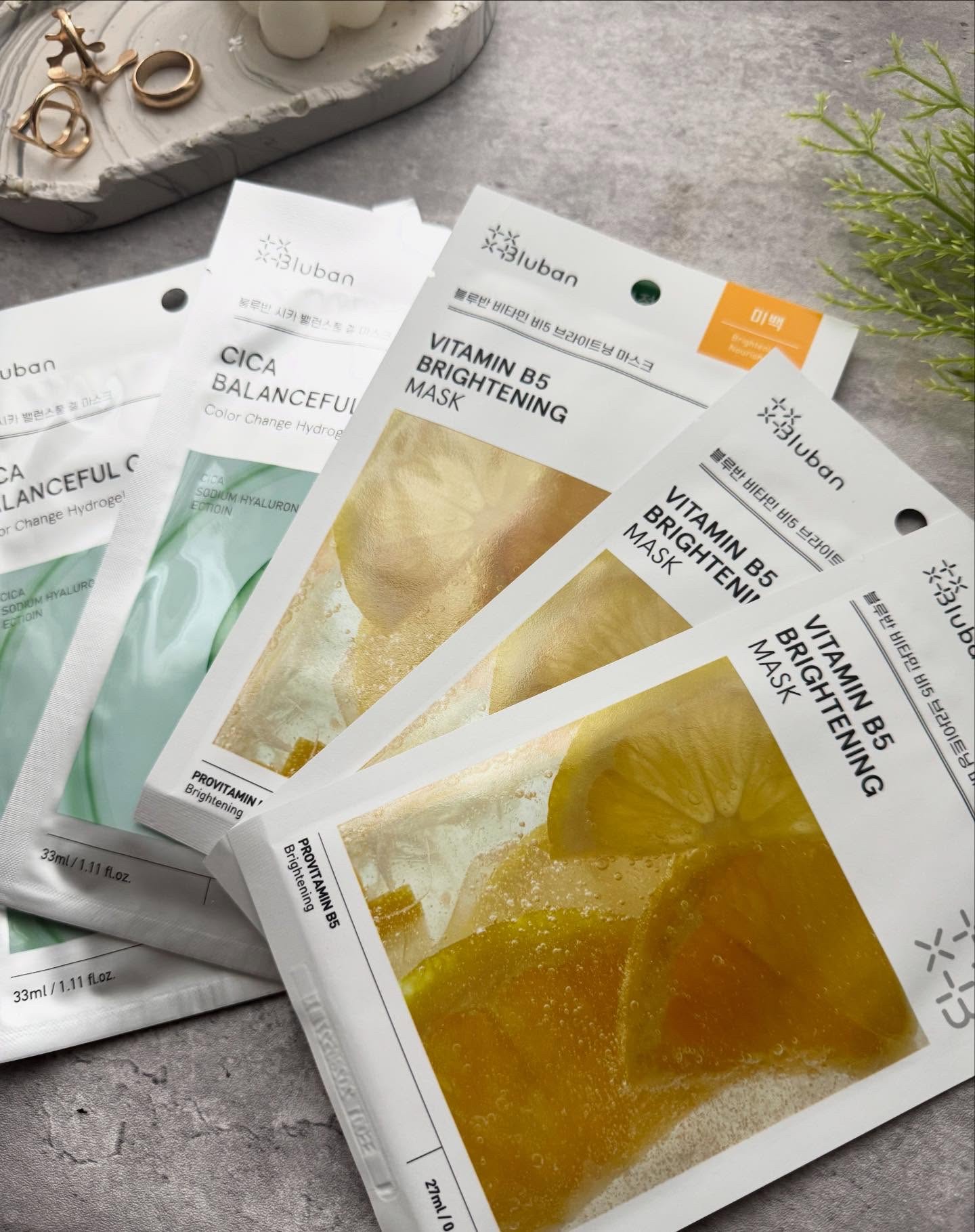 ビタミンB5 ブライトニングマスク/Bluban/シートマスク・パックを使ったクチコミ（1枚目）