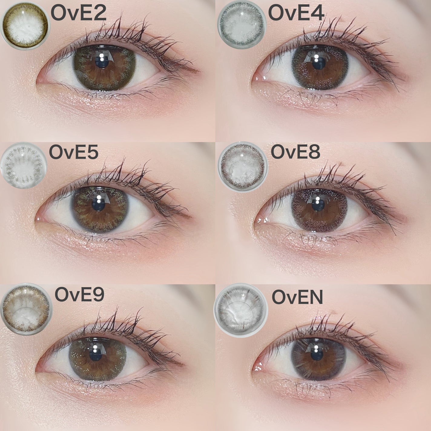 OvE選べる6種お試しセット/OvE/ワンデー(1DAY)カラコンを使ったクチコミ(6枚目)