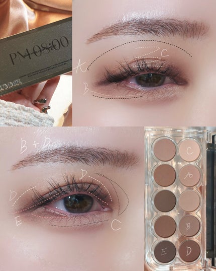 ライトオンアイズシャドウパレット/ルミル/アイシャドウパレットを使ったクチコミ(5枚目)