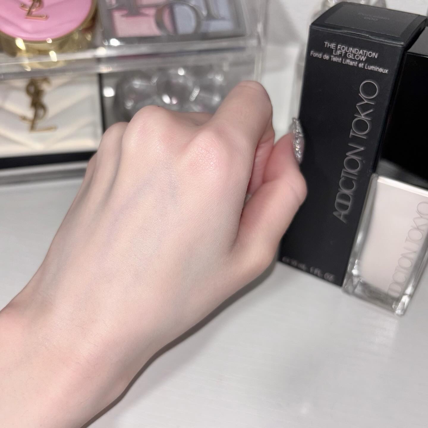 アディクション ザ ファンデーション リフトグロウ/ADDICTION/リキッドファンデーションを使ったクチコミ（3枚目）