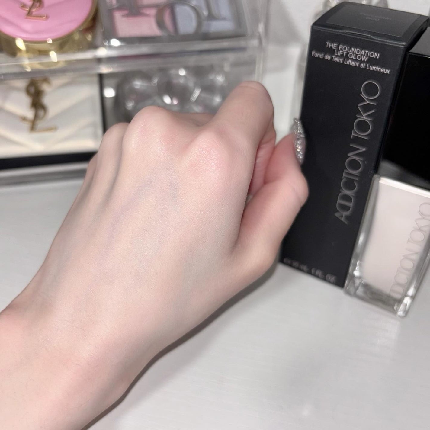 アディクション ザ ファンデーション リフトグロウ/ADDICTION/リキッドファンデーションを使ったクチコミ(3枚目)