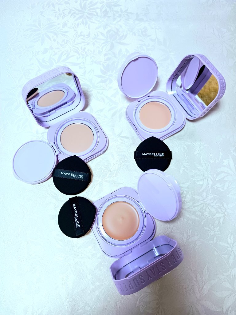 SPステイ クリームパクト ファンデーション/MAYBELLINE NEW YORK/クリーム・エマルジョンファンデーションを使ったクチコミ（2枚目）