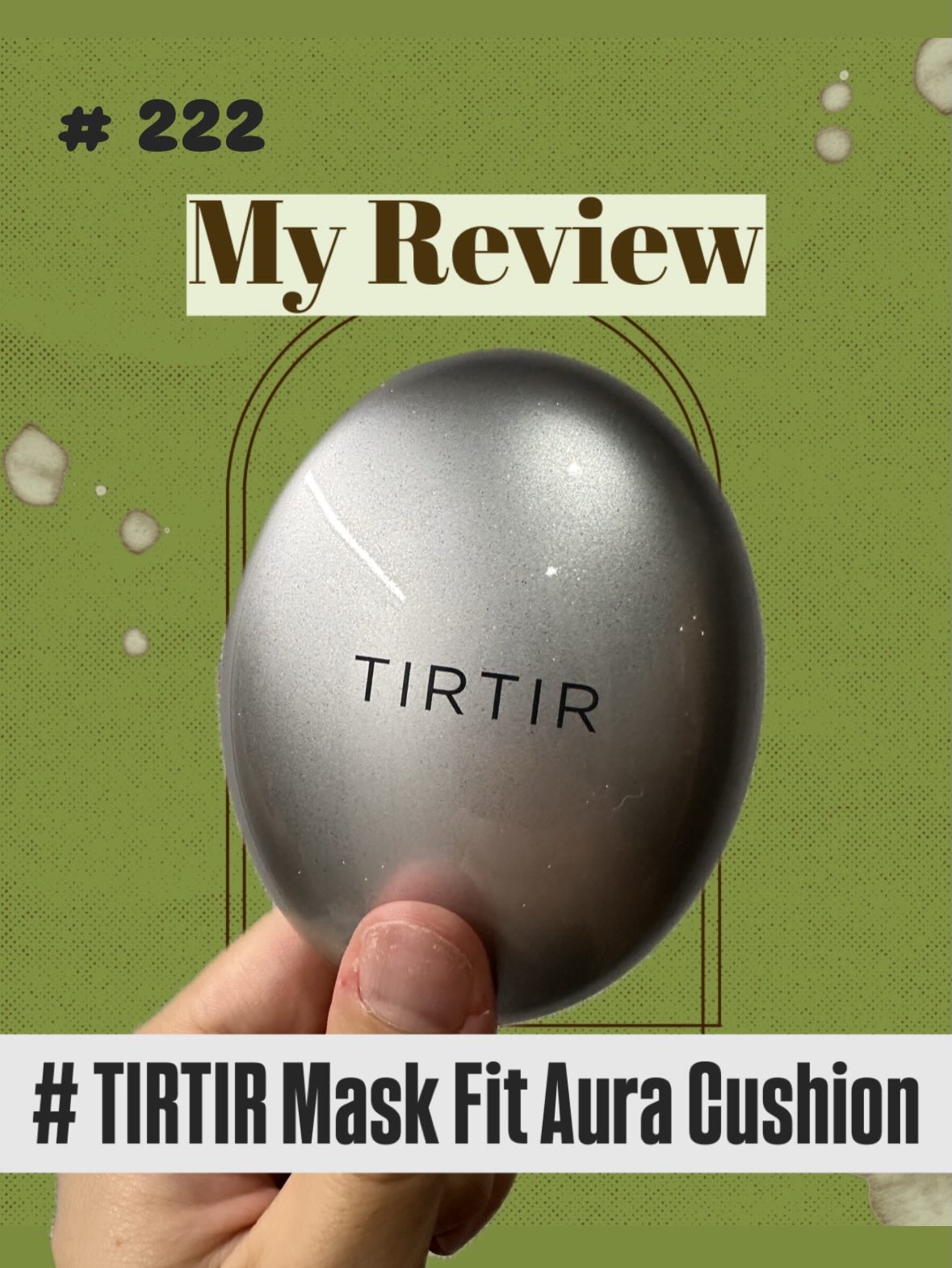 マスクフィットオーラクッション/TIRTIR(ティルティル)/クッションファンデーションを使ったクチコミ（1枚目）