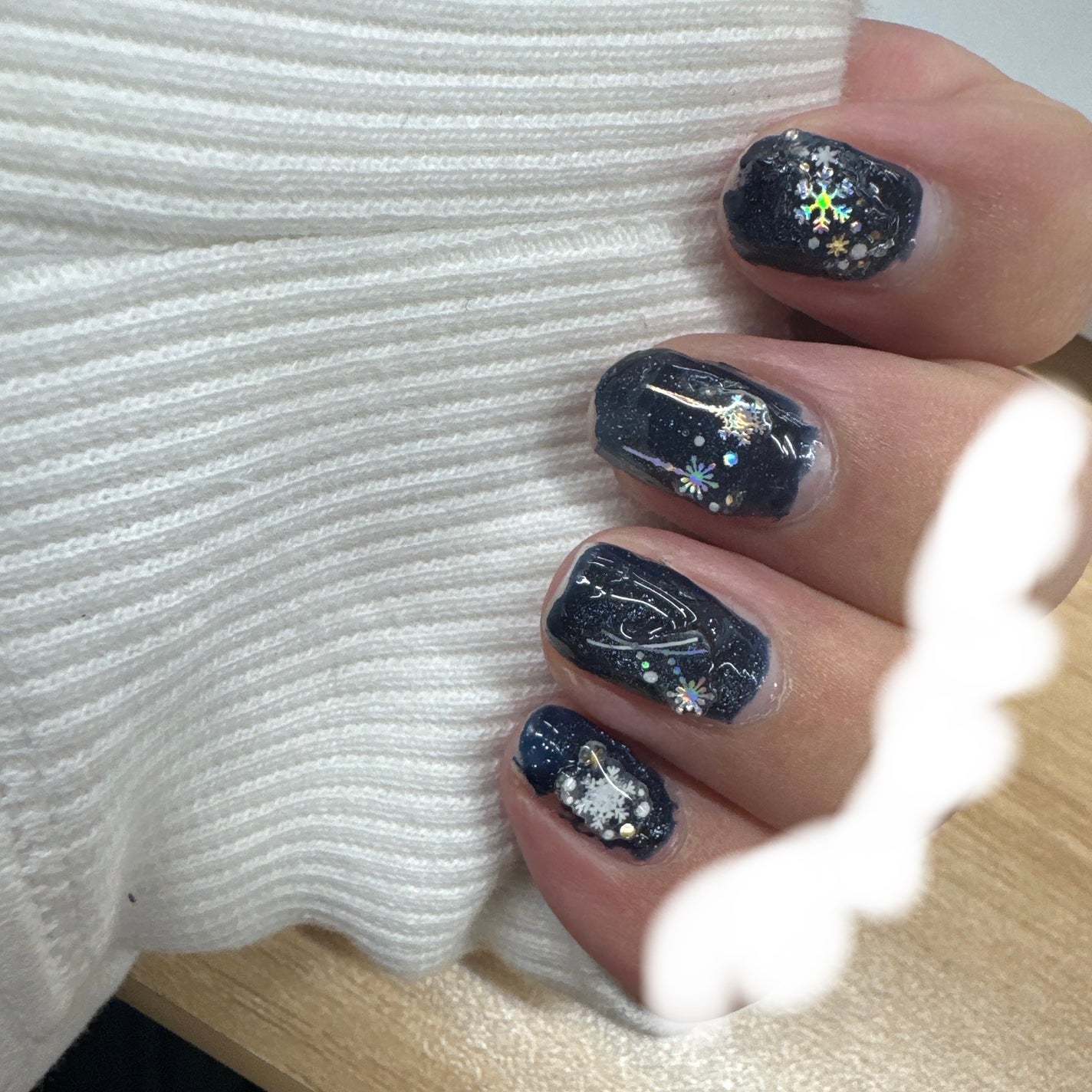 ジェルネイル(ライト対応)/セリア/ジェルネイルを使ったクチコミ(1枚目)