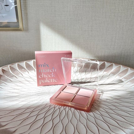 ミックスマッチチークパレット/be aube/パウダーチークを使ったクチコミ(1枚目)
