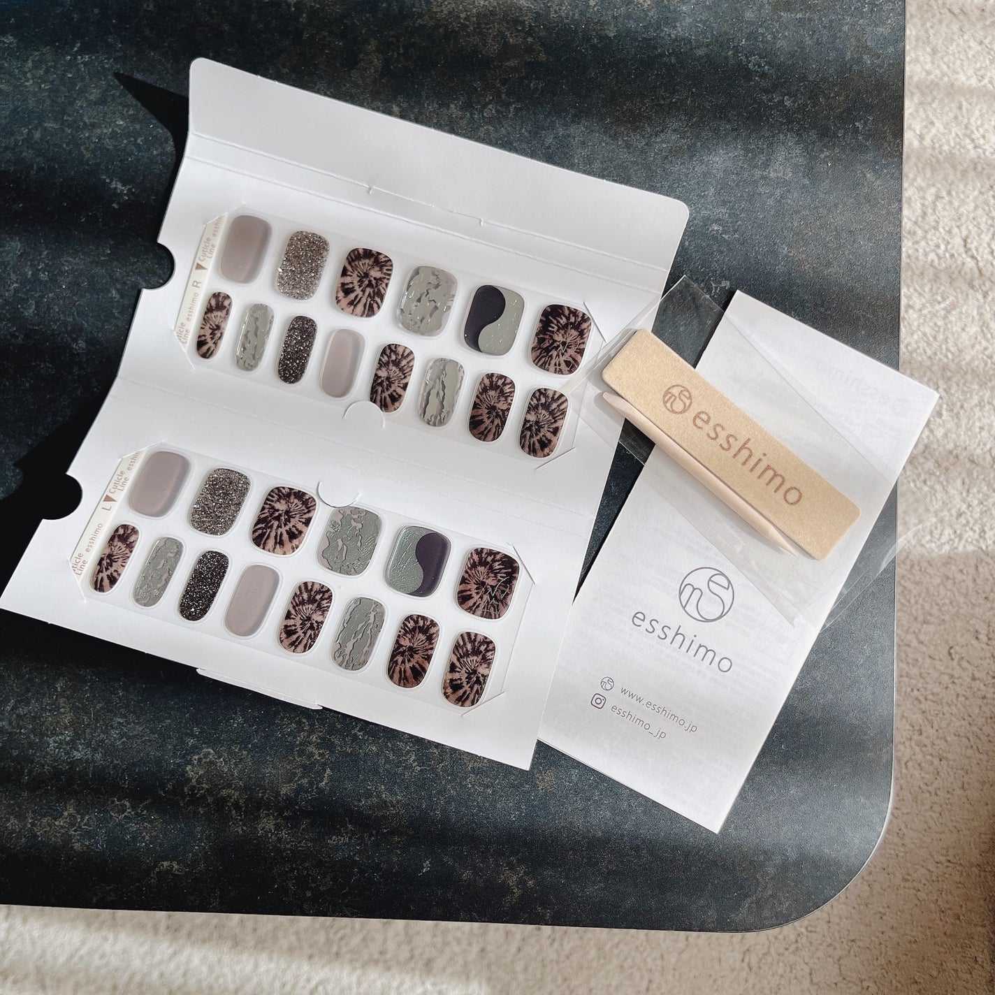 フィットフィックスジェルネイル/esshimo/ネイルシールを使ったクチコミ(4枚目)