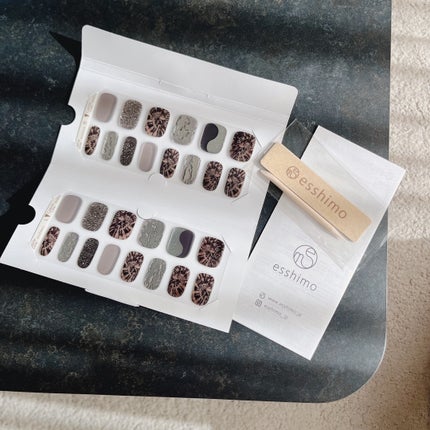 フィットフィックスジェルネイル/esshimo/ネイルシールを使ったクチコミ(4枚目)