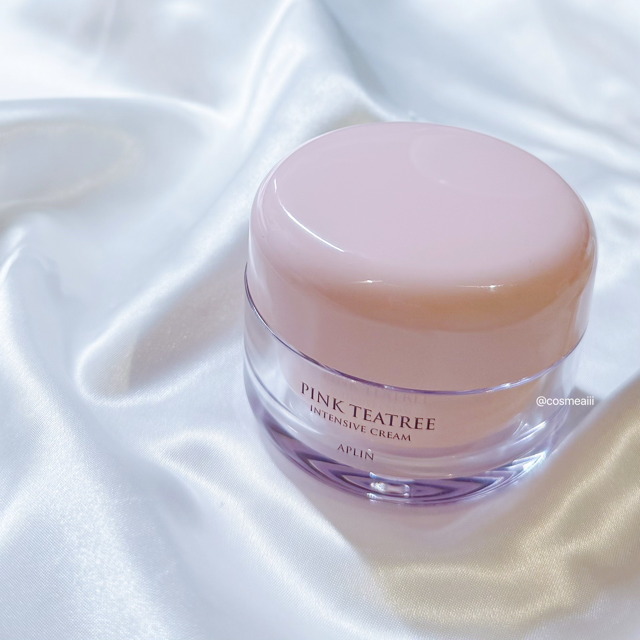 ピンクティーツリークリーム/APLIN/フェイスクリームを使ったクチコミ（2枚目）