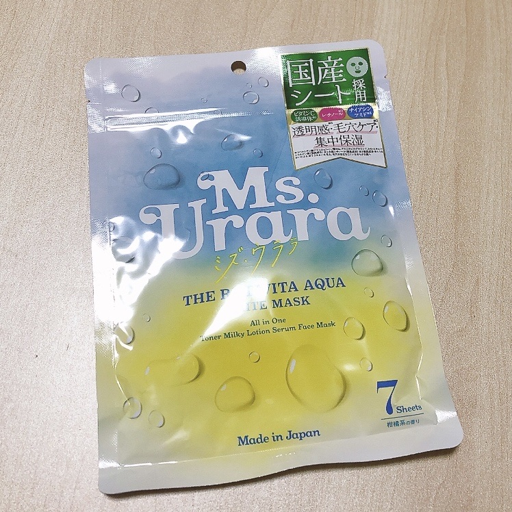 ザ レチビタ アクア ホワイト マスク/Ms.Urara/シートマスク・パックを使ったクチコミ（1枚目）