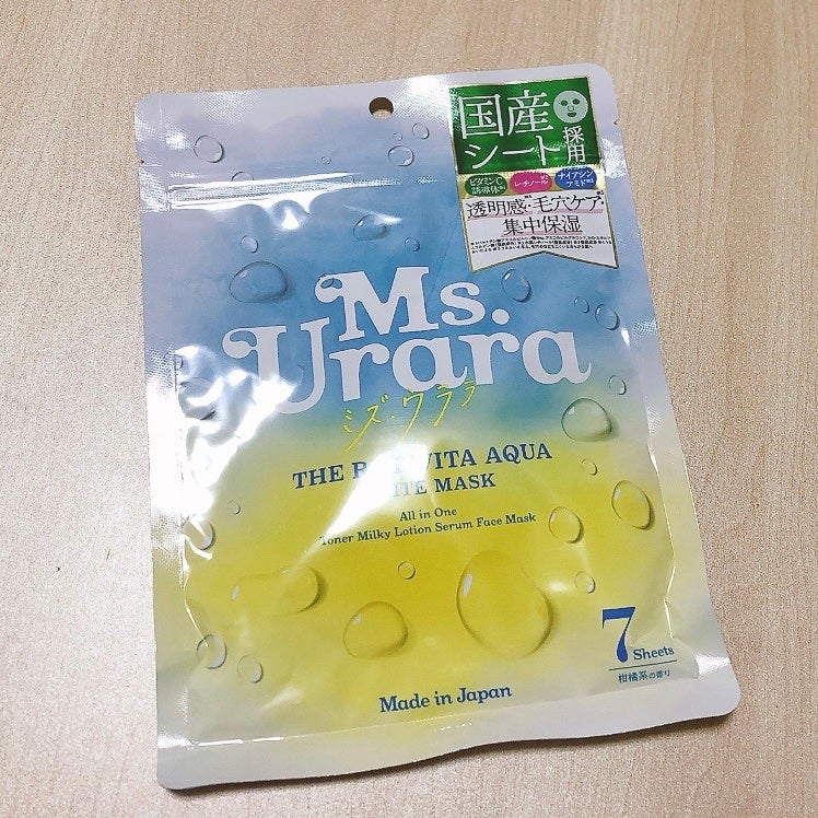 ザ レチビタ アクア ホワイト マスク/Ms.Urara/シートマスク・パックを使ったクチコミ(1枚目)