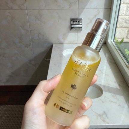 ダルバ ホワイトトリュフファーストスプレーセラム/ダルバ/ミスト状化粧水を使ったクチコミ(1枚目)