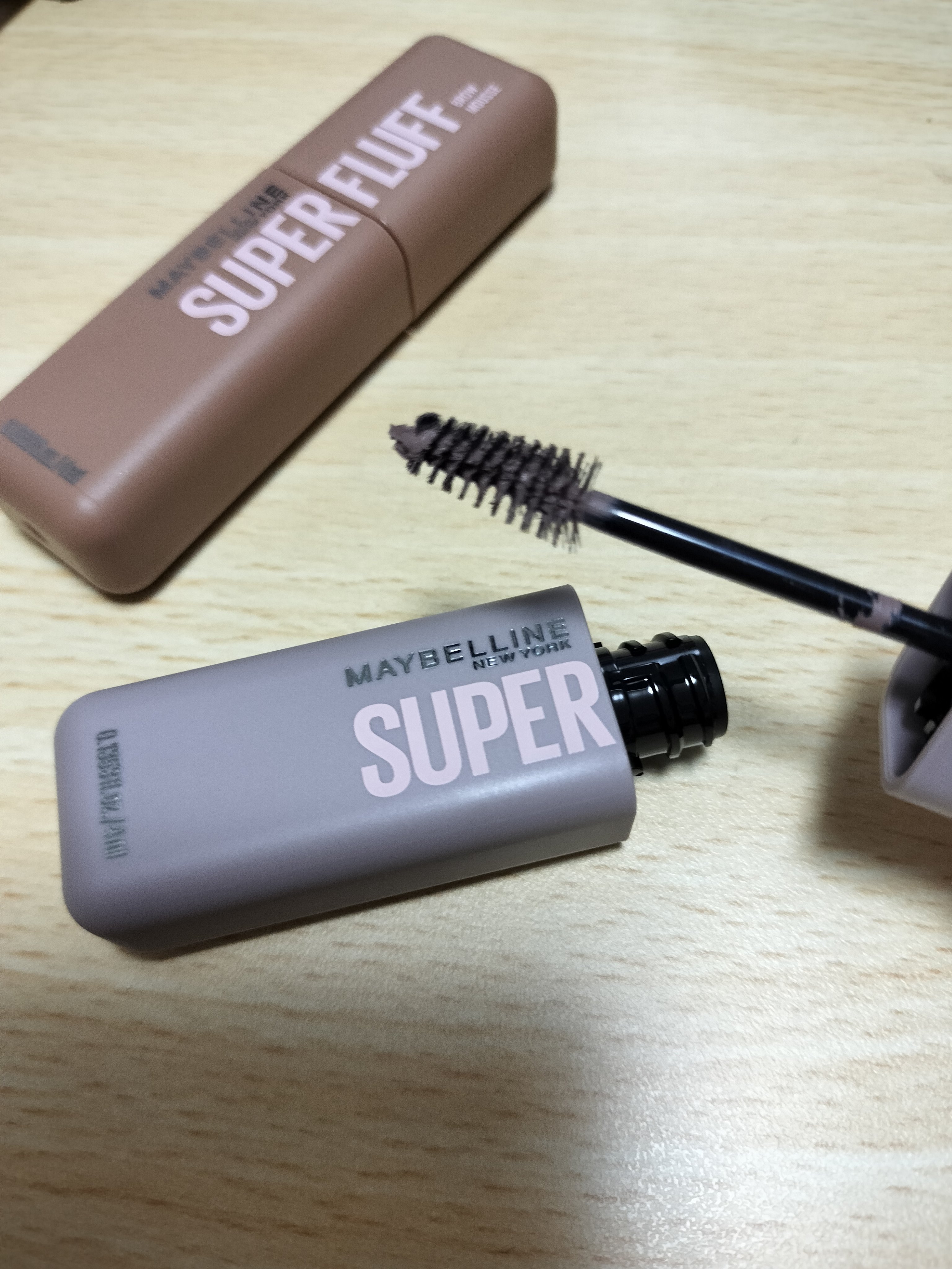 ＳＰ フラッフ ブロウ ムース/MAYBELLINE NEW YORK/眉マスカラを使ったクチコミ（3枚目）