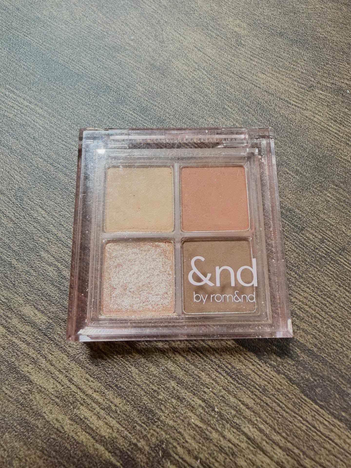 アンドバイロムアンド　メロウアイパレット/&nd by rom&nd/アイシャドウパレットを使ったクチコミ（2枚目）