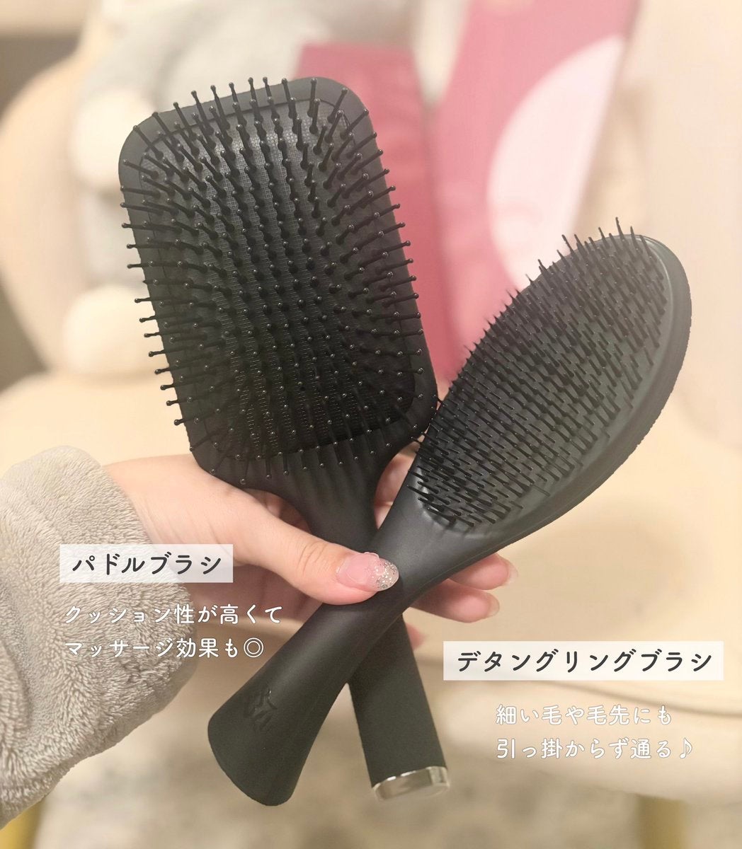 87saku ハナサク パドルブラシ/87saku/ヘアブラシを使ったクチコミ（1枚目）