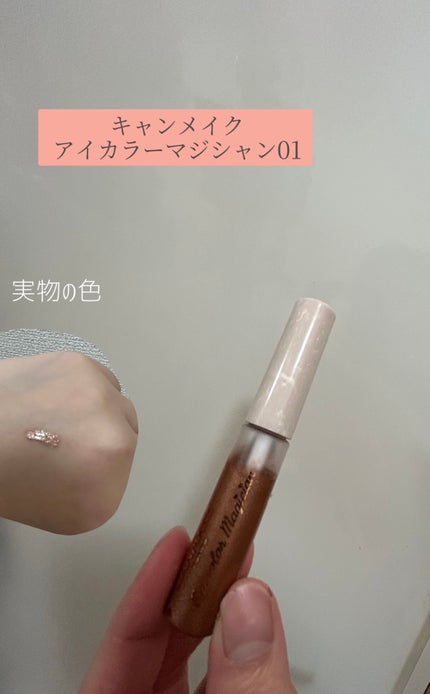 アイカラーマジシャン 01 思い出の喫茶店/キャンメイク/アイシャドウの画像