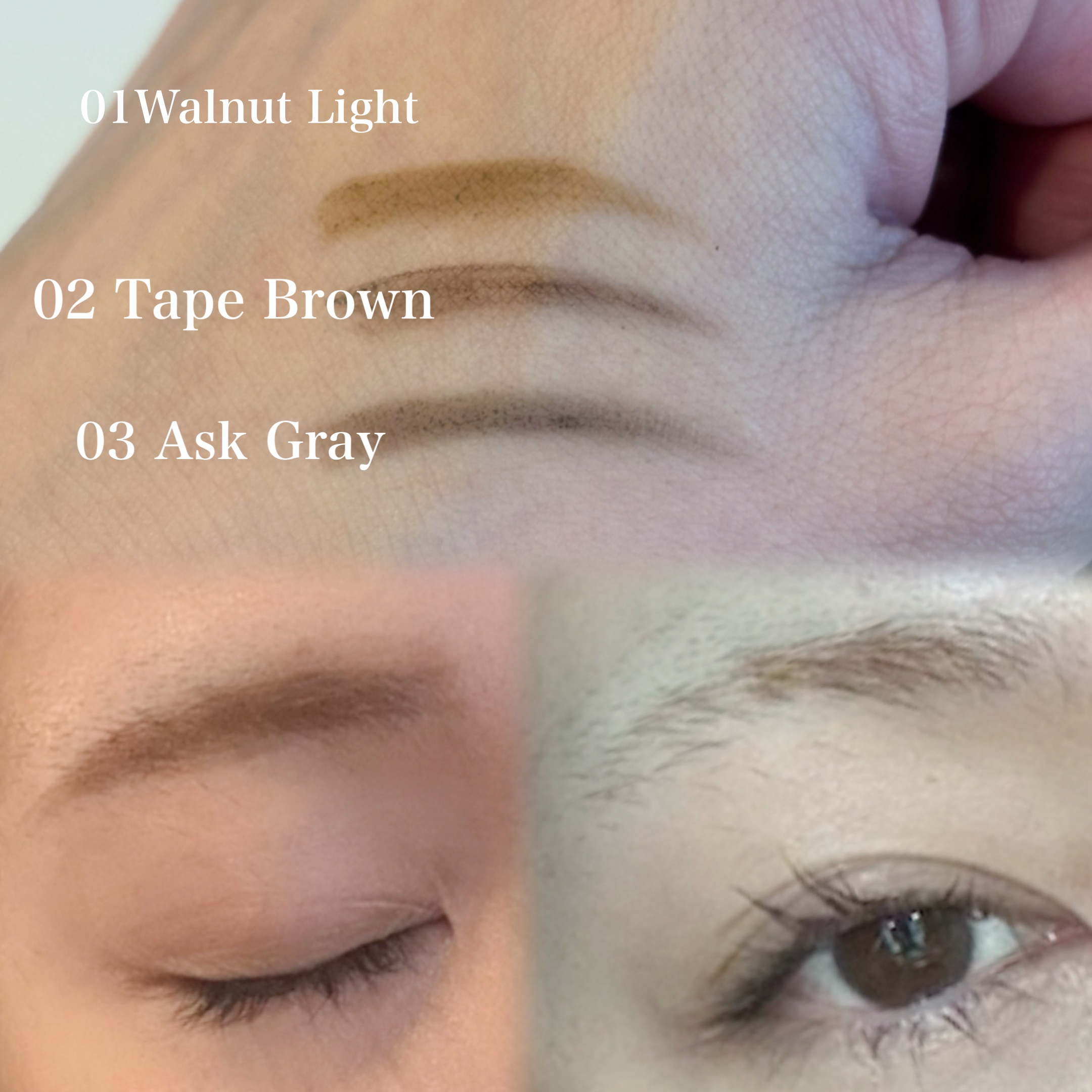 A.chi カバーアップブロウのクチコミ「💖#HEMEKOサポーターズ 💖
ラスト投稿😢
めちゃくちゃ今回も素敵なコスメ！
3in1で眉.....」（3枚目）