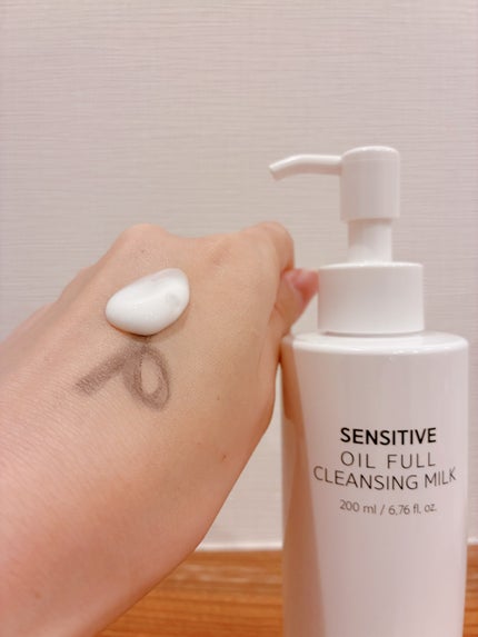 センシティブオイルフルクレンジングミルク/SAM'U/ミルククレンジングを使ったクチコミ(2枚目)