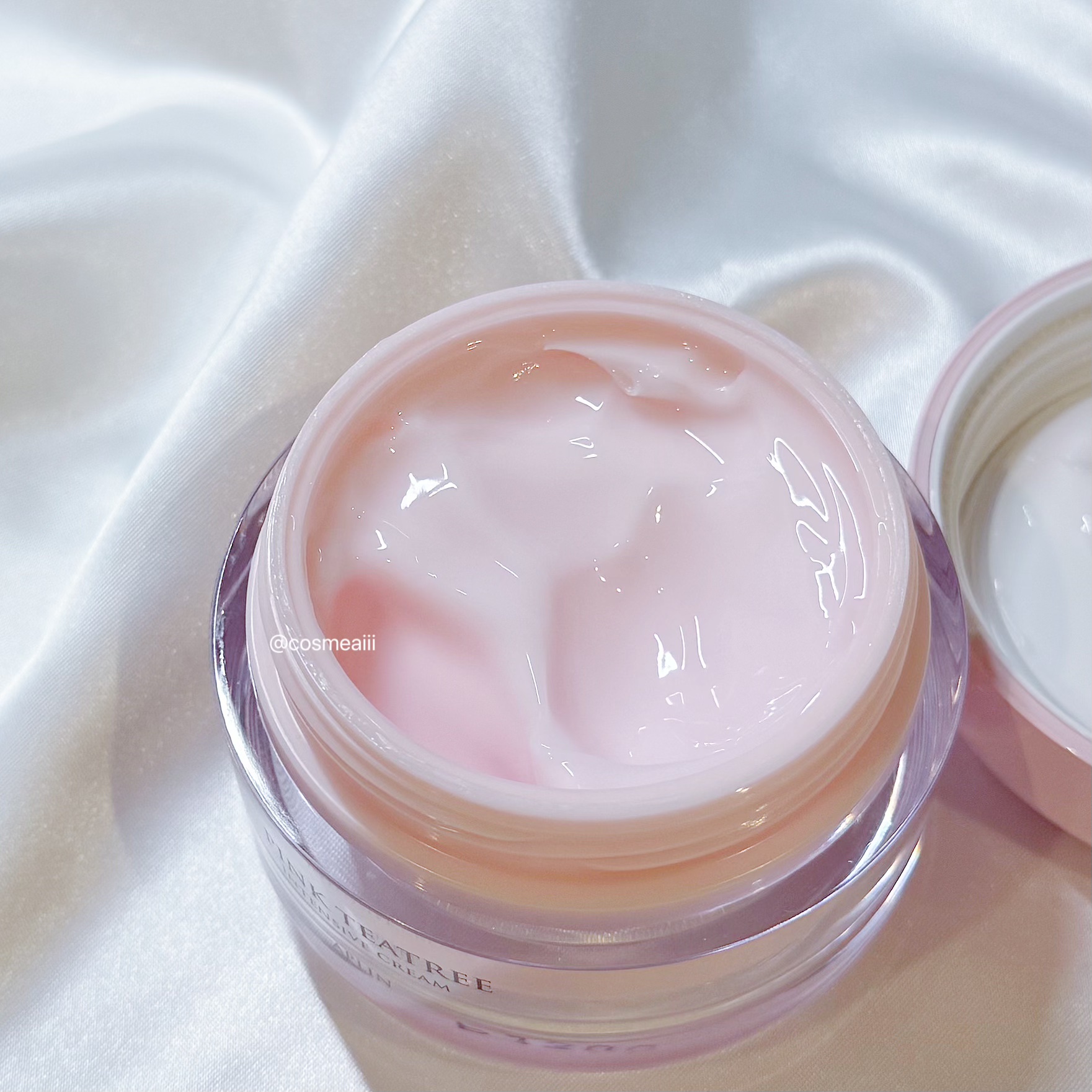 ピンクティーツリークリーム/APLIN/フェイスクリームを使ったクチコミ（3枚目）