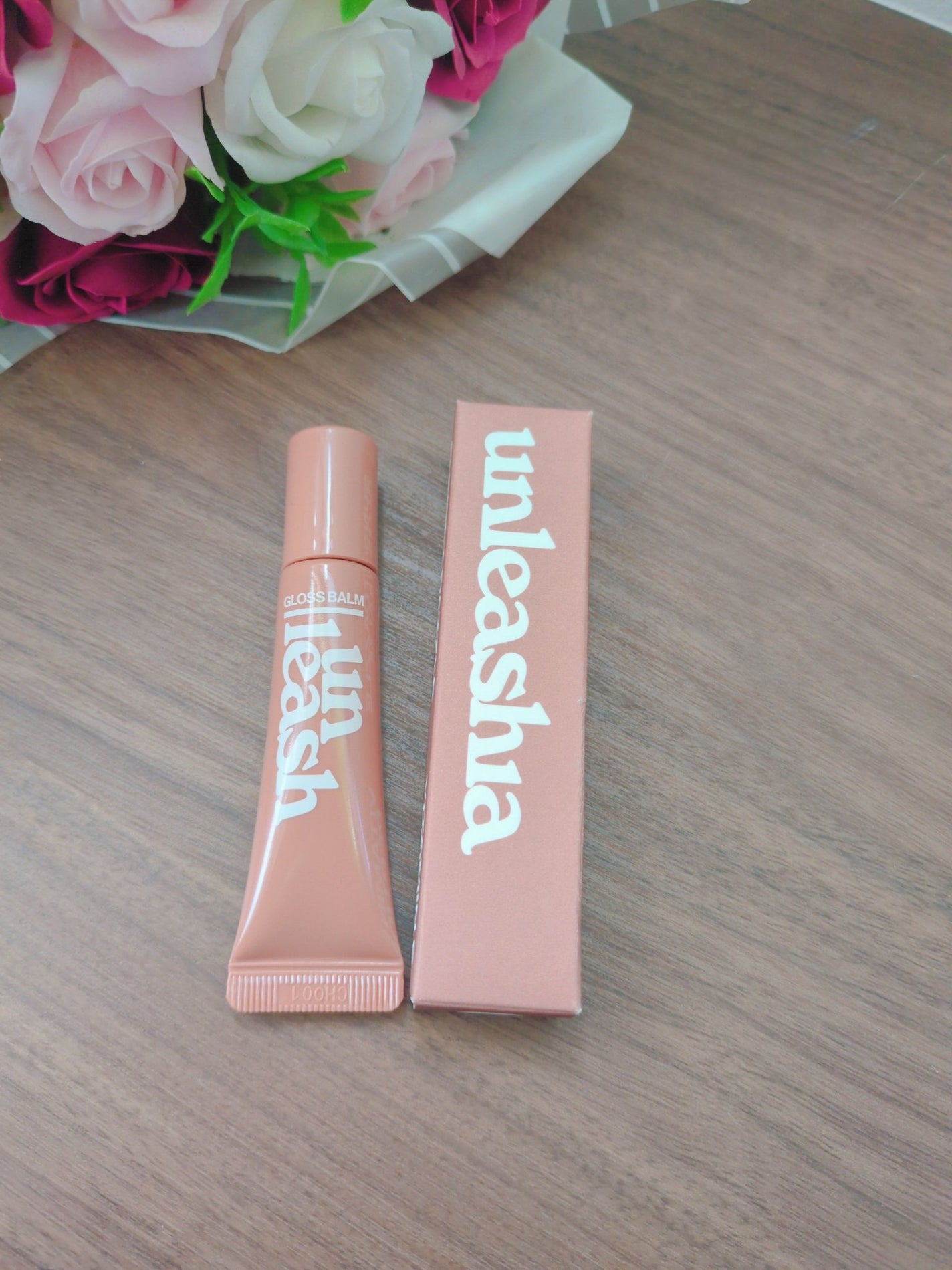 Sunset Dazzle Gloss Balm/unleashia/リップグロスを使ったクチコミ(3枚目)