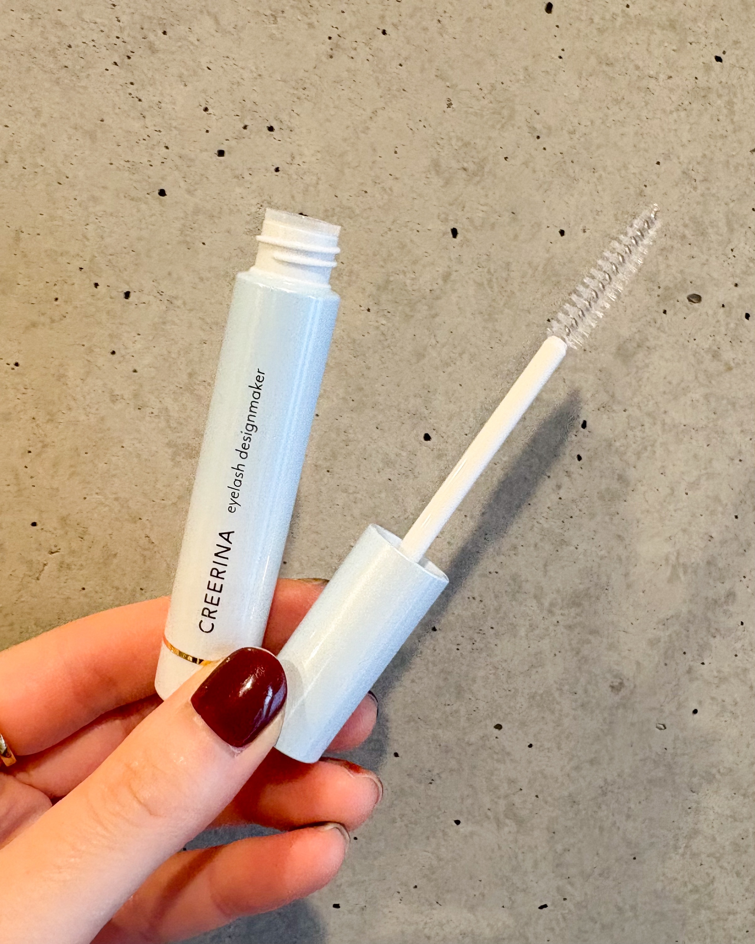 アイラッシュデザインメイカー/クレーリナ/マスカラ下地を使ったクチコミ（3枚目）