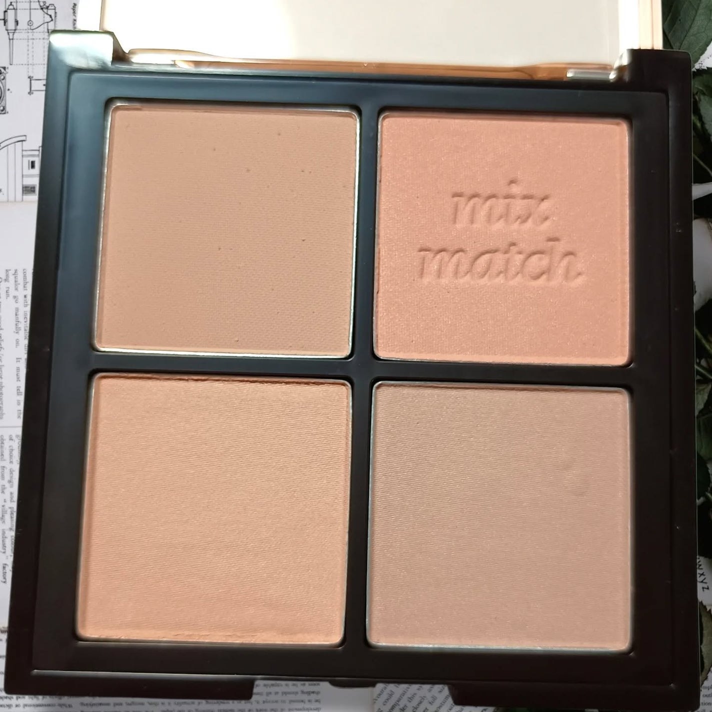 ミックスマッチチークパレット/be aube/パウダーチークを使ったクチコミ(3枚目)