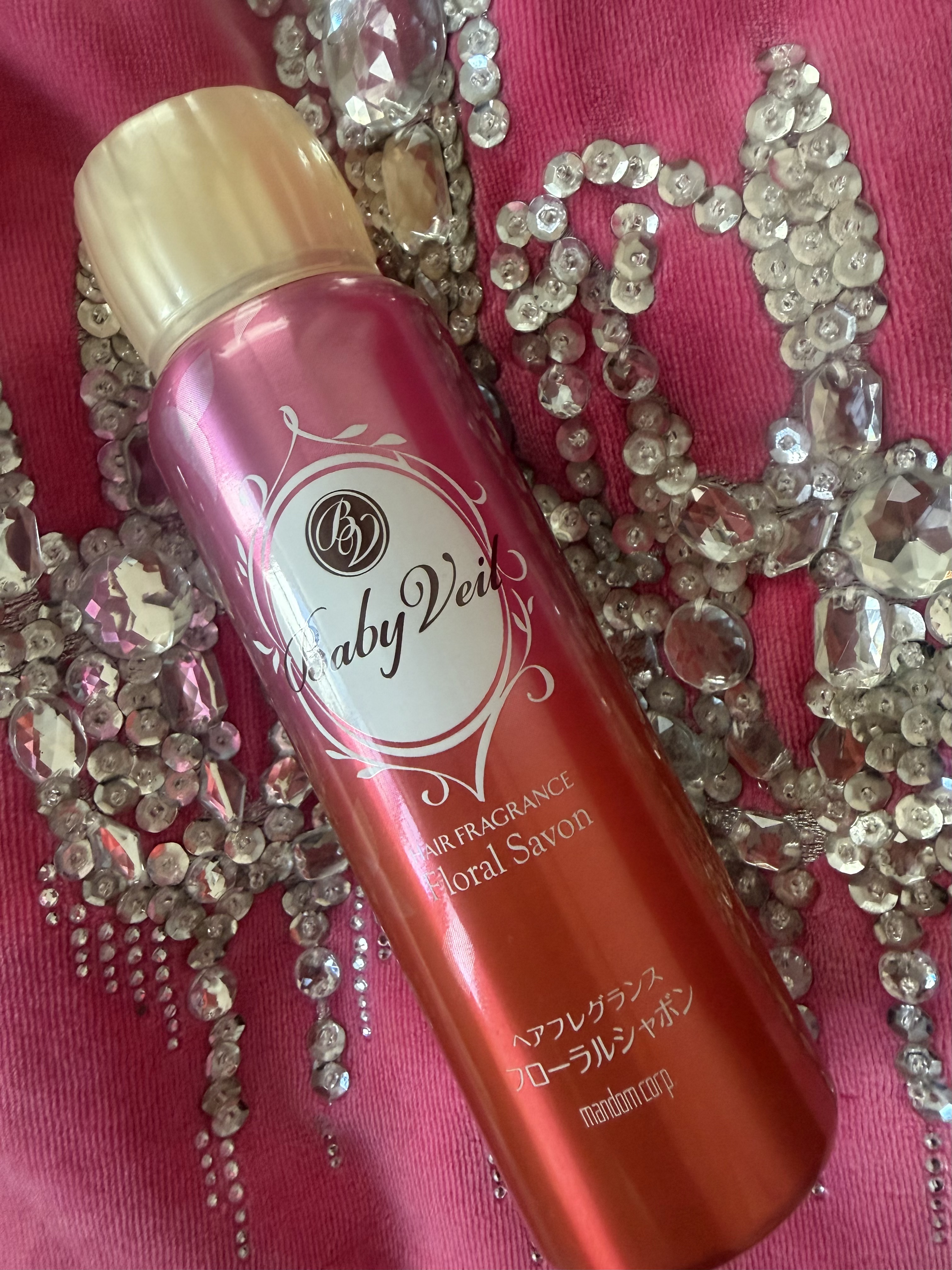 ベビーベール ヘアフレグランス フローラルシャボン/マンダム/ヘアミストを使ったクチコミ（1枚目）
