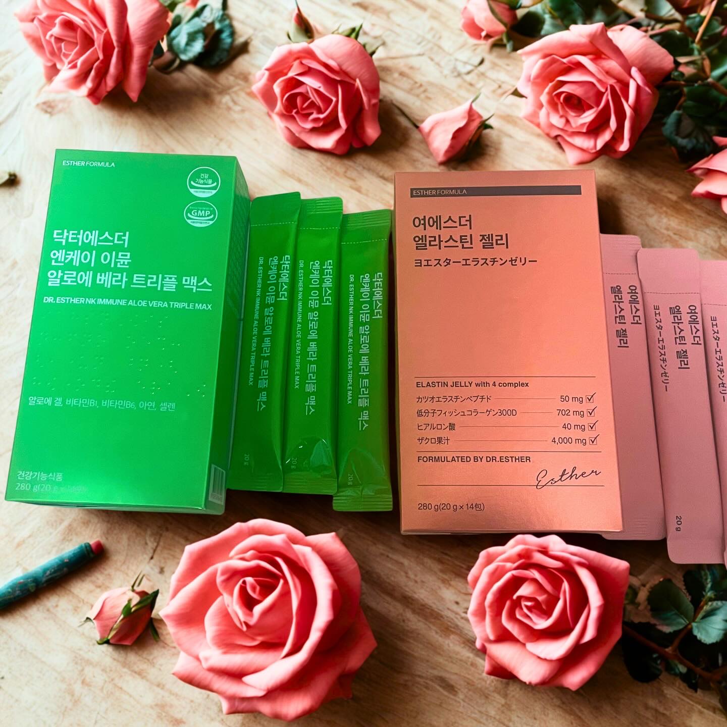 ヨエスターエラスチンオリジナル７X/ESTHER FORMULA/美容サプリメントを使ったクチコミ（3枚目）