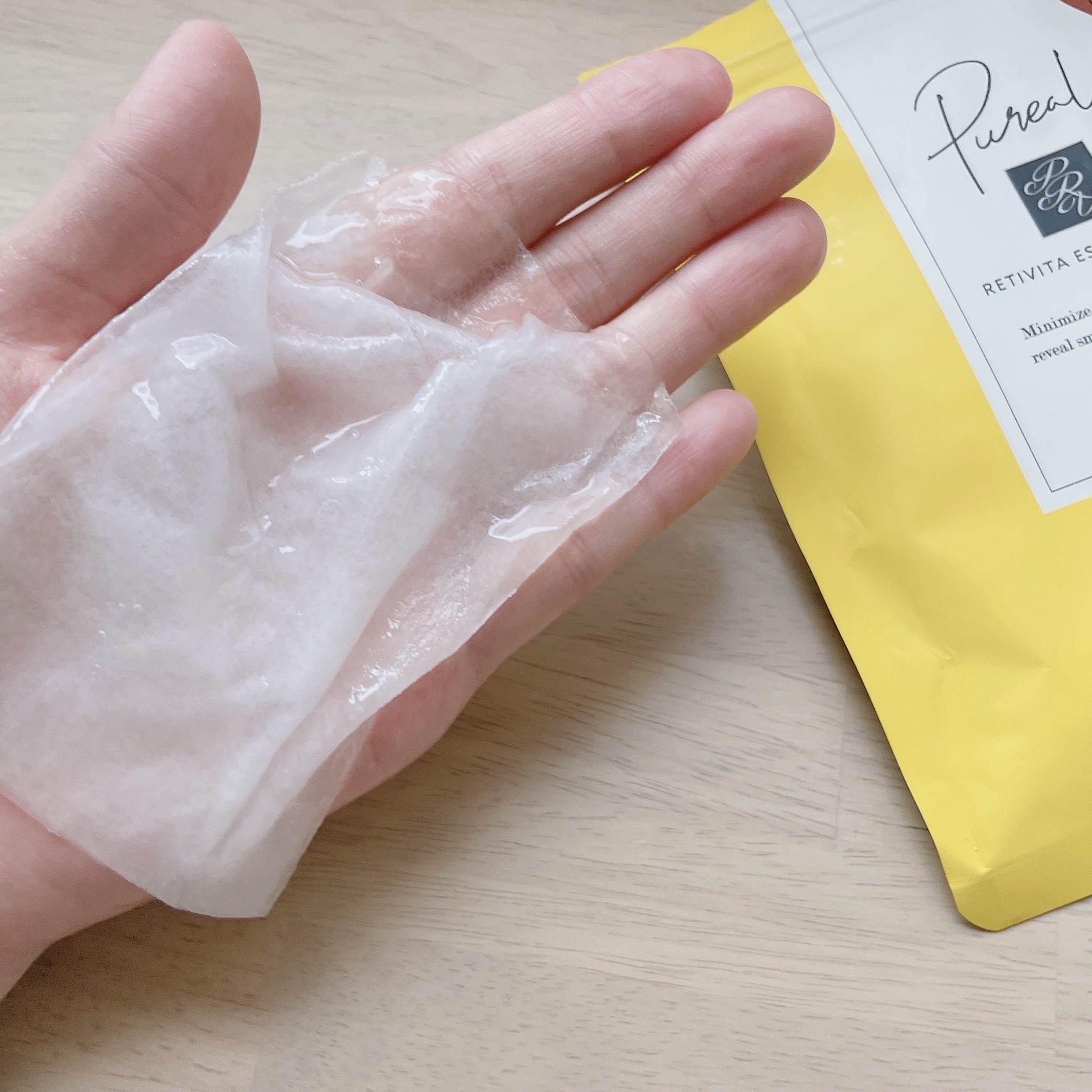 レチビタエッセンスマスク/ピュレア/シートマスク・パックを使ったクチコミ（3枚目）