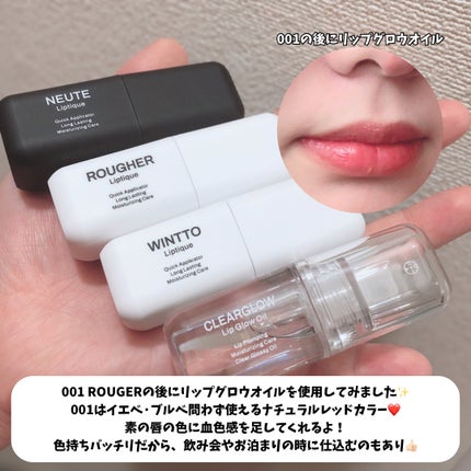 リップティーク/oiad/口紅を使ったクチコミ(4枚目)