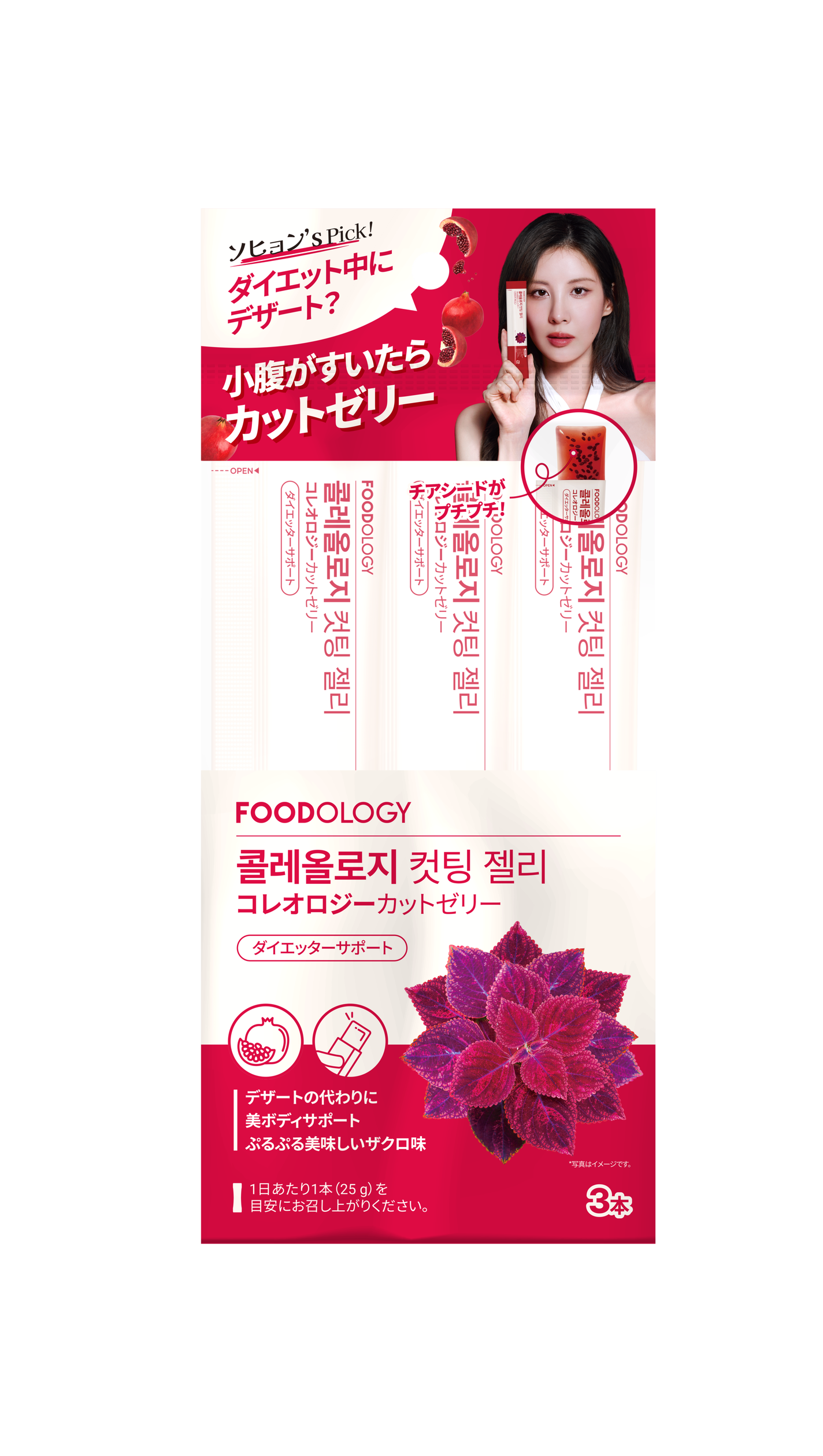 コレオロジーカットゼリー / FOODOLOGY