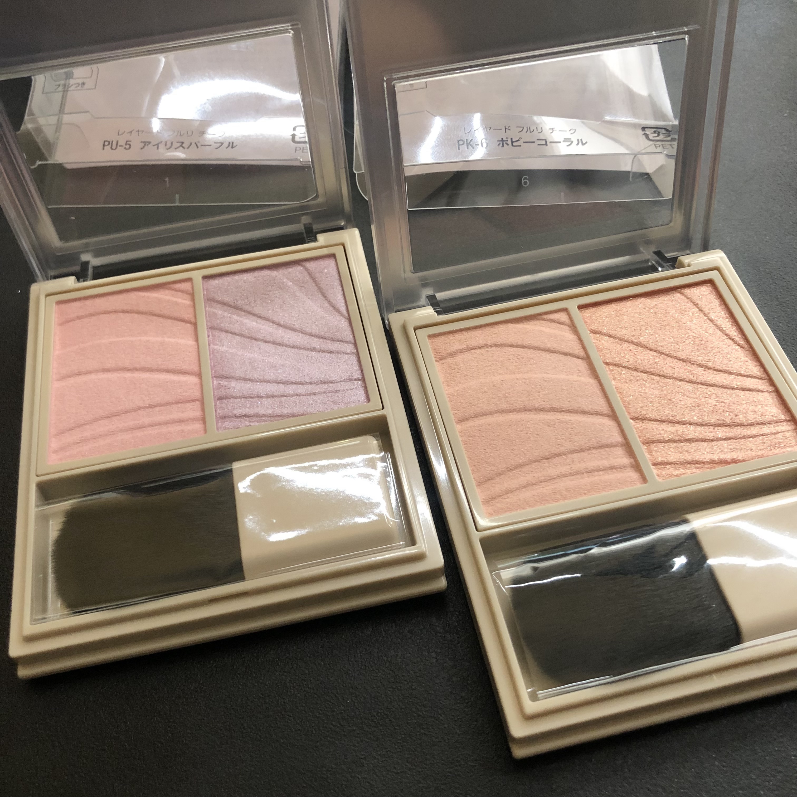 レイヤード フルリ チーク/Visée/パウダーチークを使ったクチコミ（2枚目）