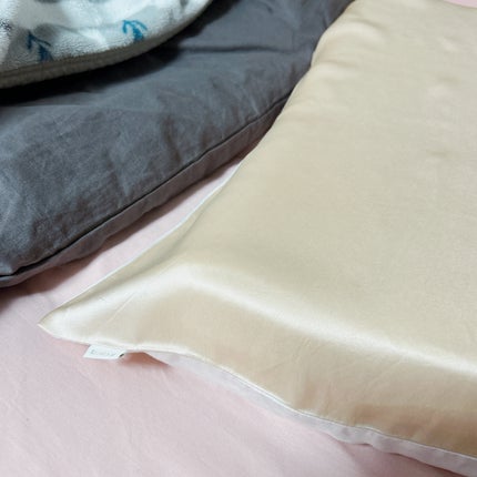 シルク枕カバー/Utukky/ヘアケアグッズを使ったクチコミ(4枚目)