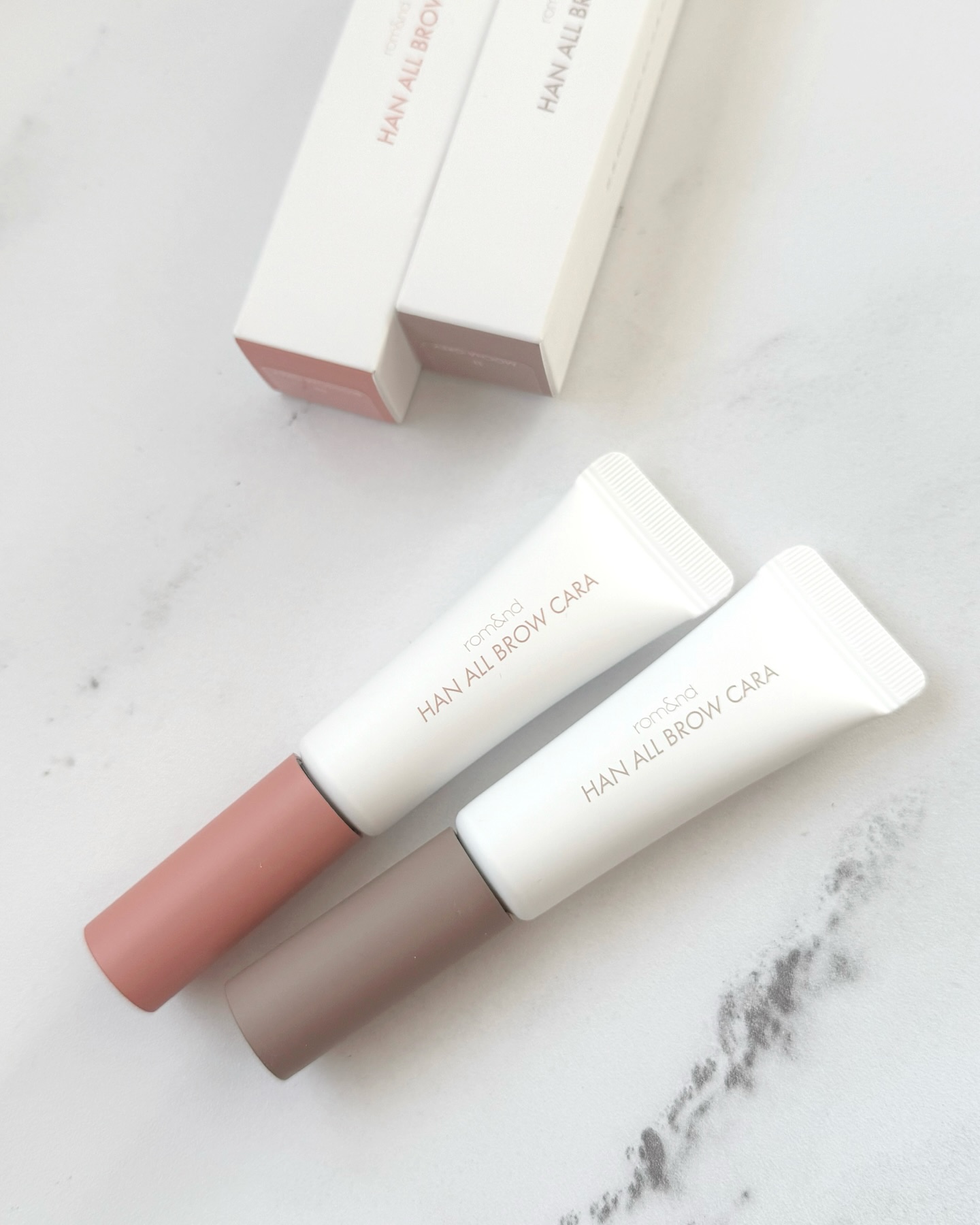 ハンオールブロウカラ/rom&nd/眉マスカラを使ったクチコミ（1枚目）