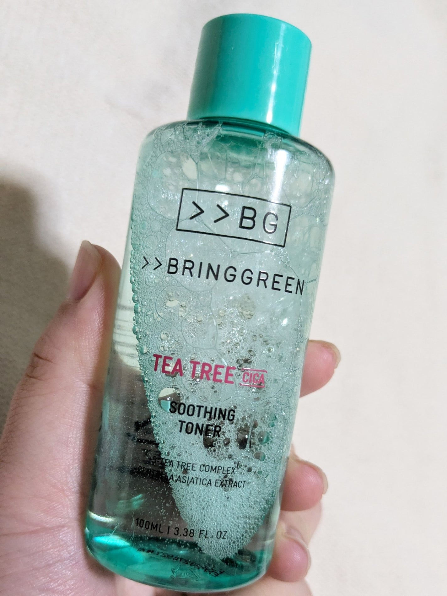 ティーツリーシカスージングトナー/BRINGGREEN/化粧水を使ったクチコミ(3枚目)