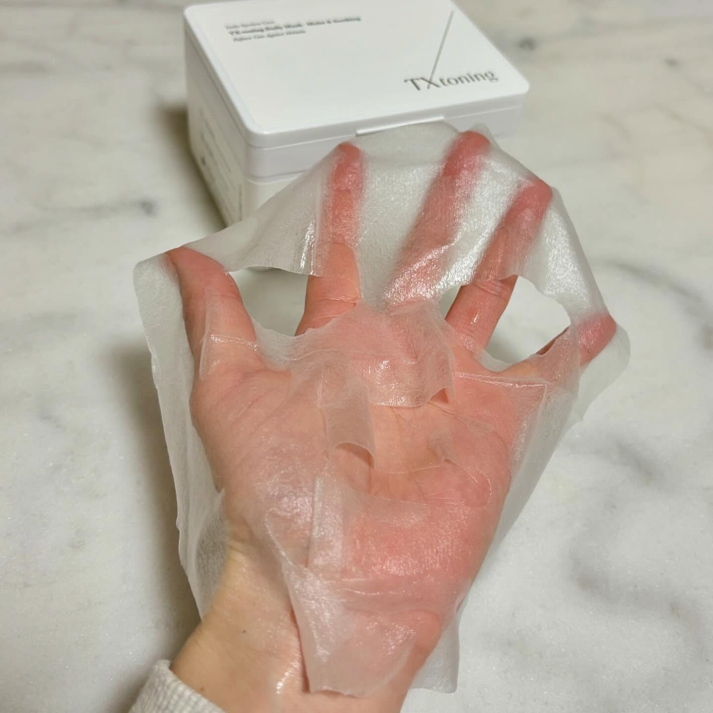 TXトーニングデイリーマスク/VT/その他スキンケアを使ったクチコミ（3枚目）