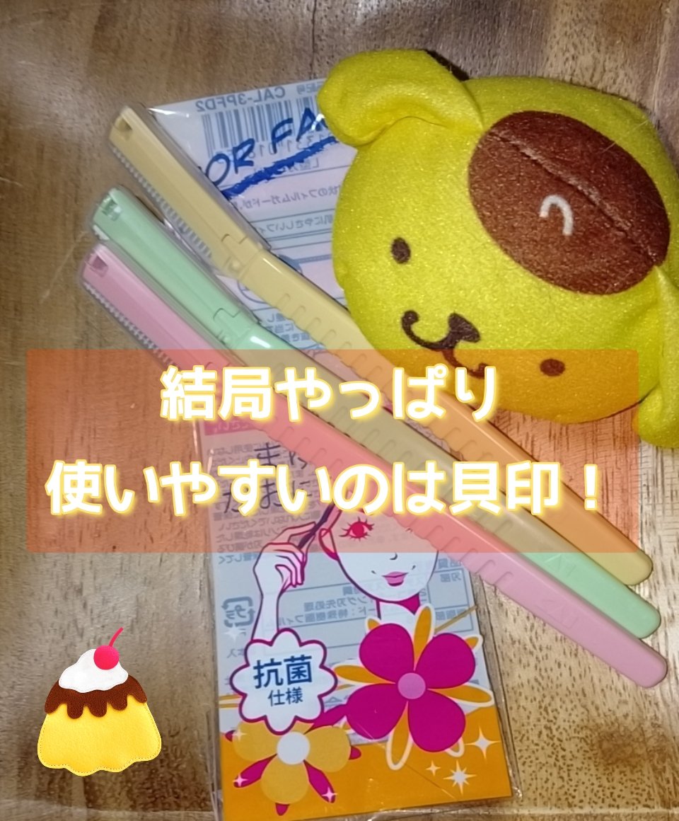 プリティー フェイスL 3本入/貝印/シェーバーを使ったクチコミ（1枚目）