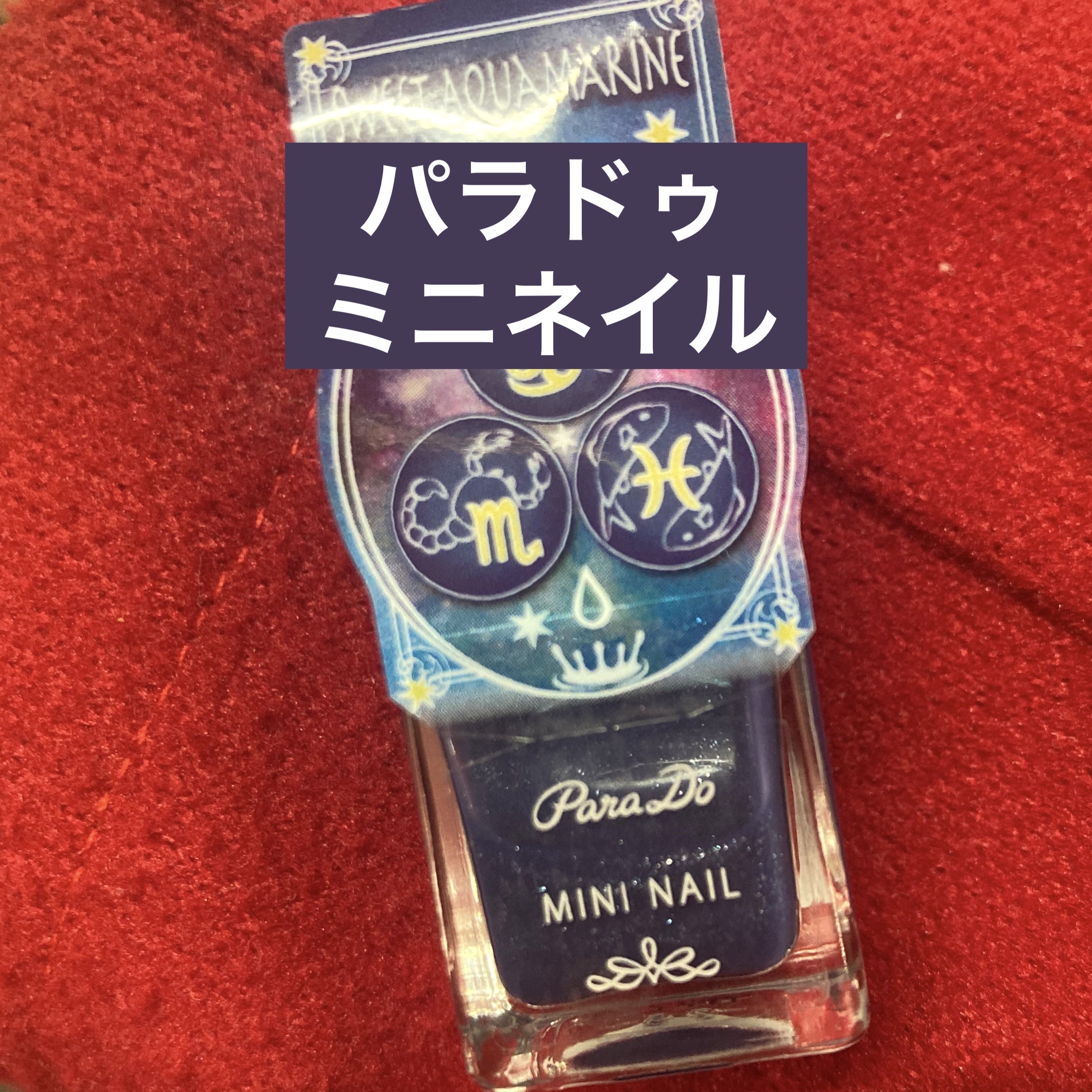 ミニネイル/パラドゥ/マニキュアを使ったクチコミ（1枚目）