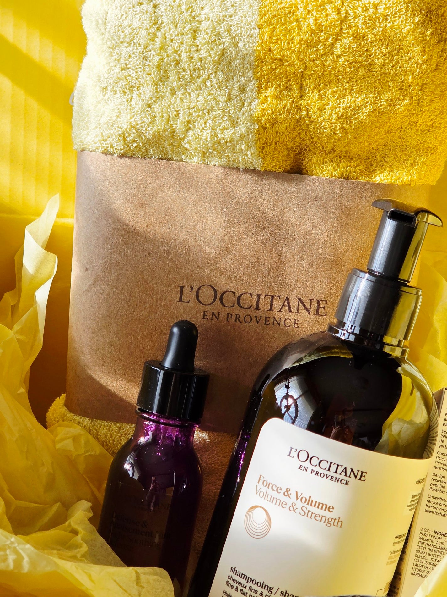 ボリューム&ストレングス シャンプー/コンディショナー/L'OCCITANE/市販シャンプーを使ったクチコミ(1枚目)