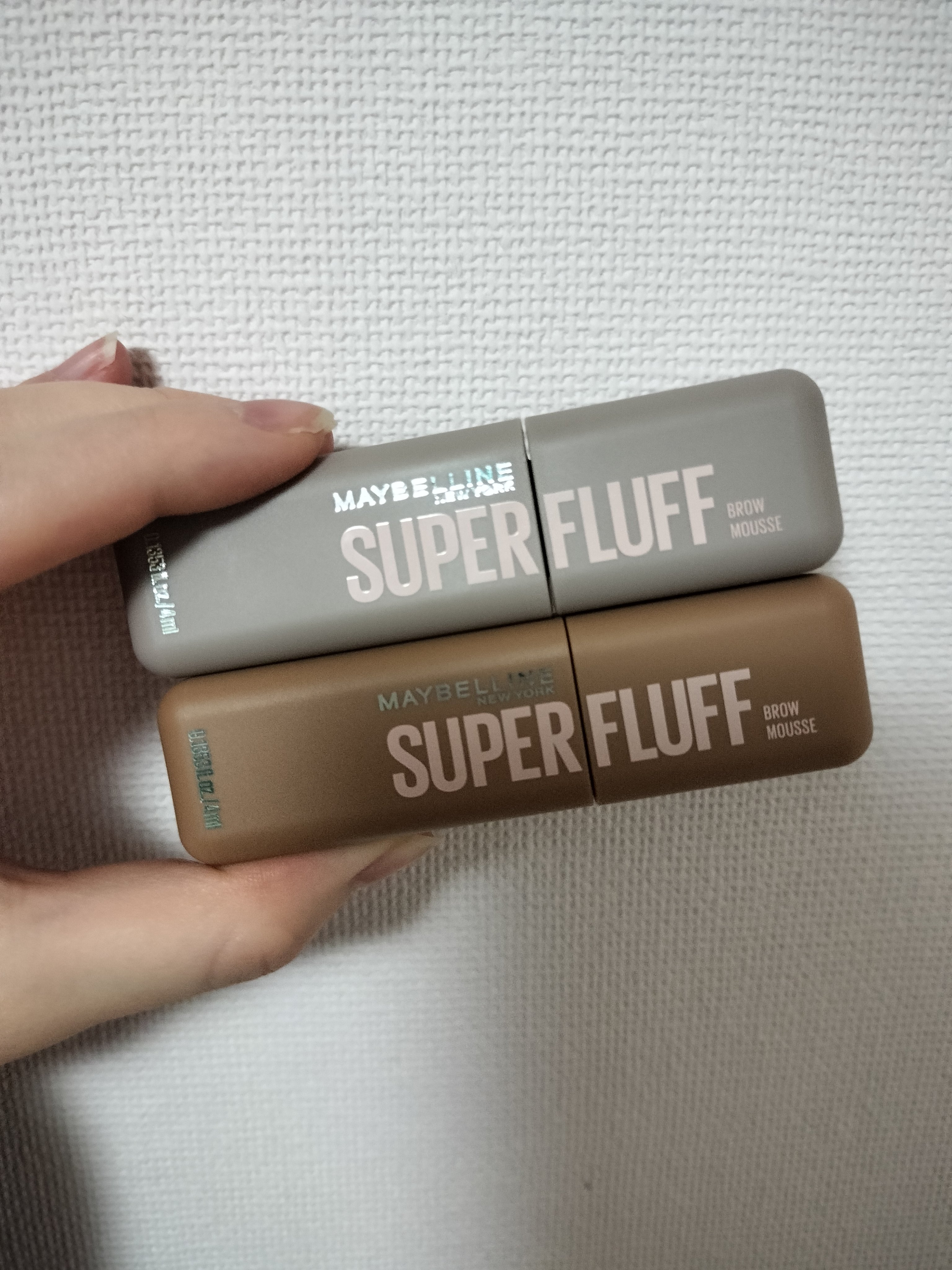 ＳＰ フラッフ ブロウ ムース/MAYBELLINE NEW YORK/眉マスカラを使ったクチコミ（1枚目）