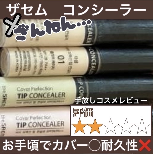 カバーパーフェクション チップコンシーラー/the SAEM/リキッドコンシーラーを使ったクチコミ（1枚目）