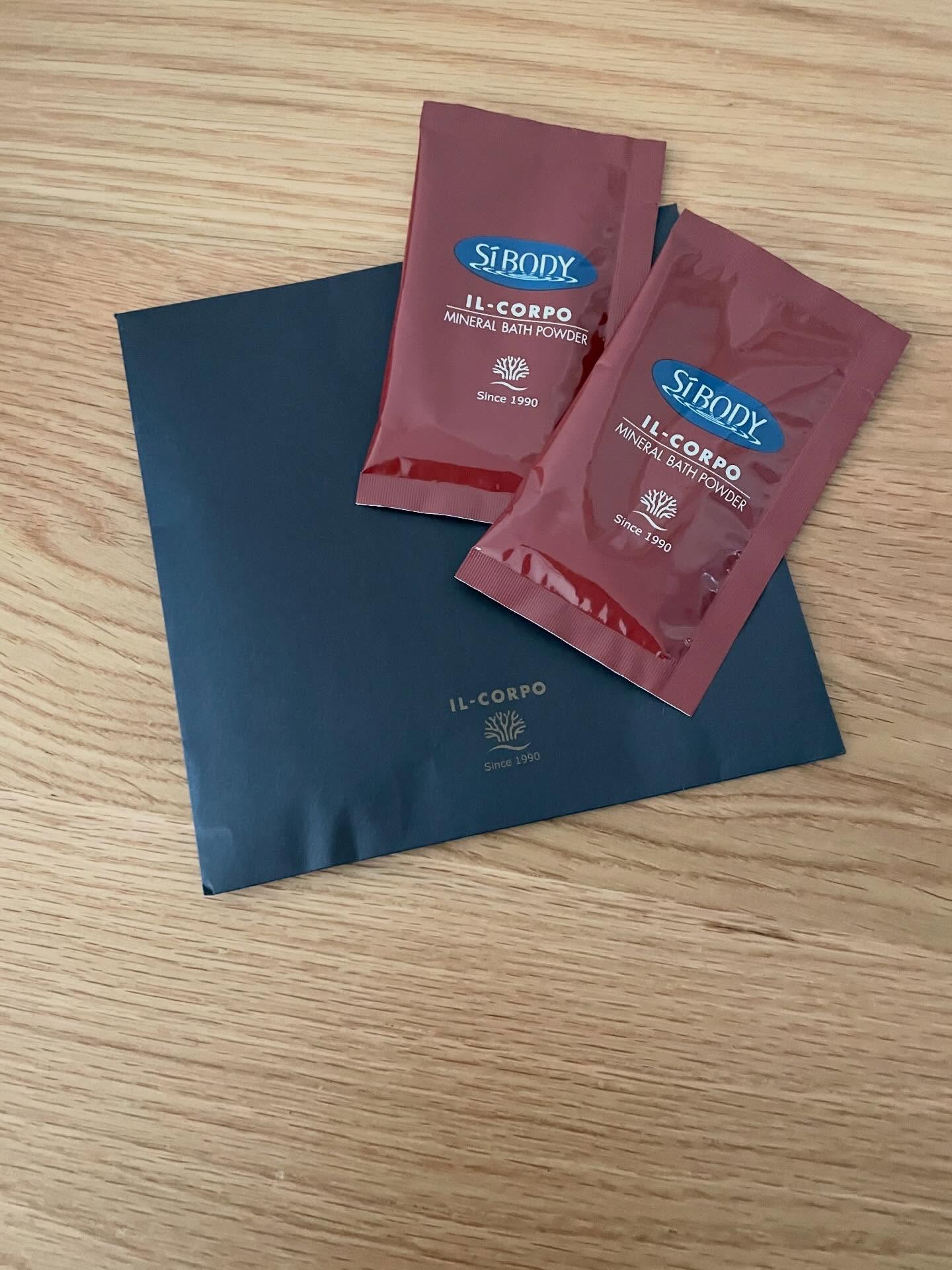 ミネラルバスパウダーオリジナル/イルコルポ/無機塩系入浴剤を使ったクチコミ（1枚目）