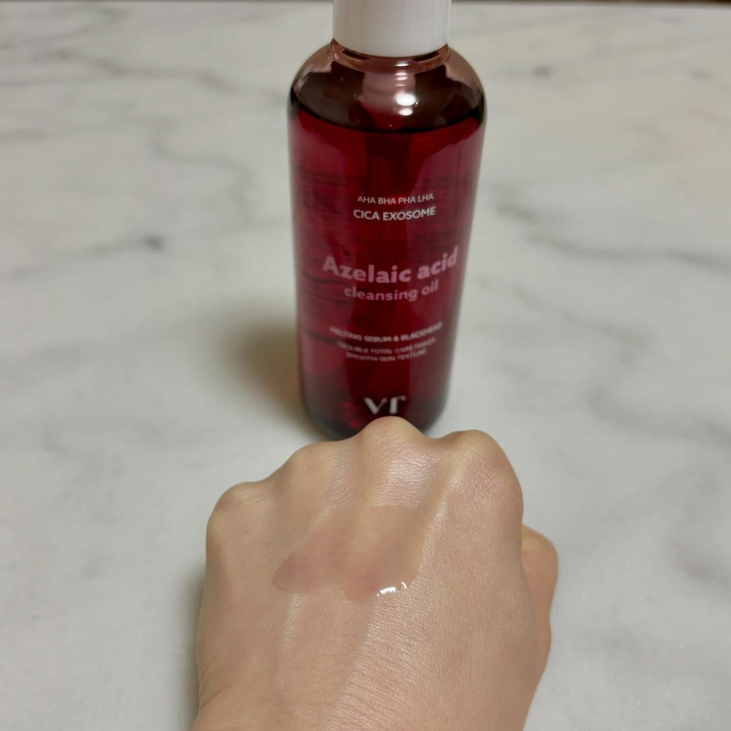 グルタチオングロウ クレンジングオイル/VT/オイルクレンジングを使ったクチコミ（2枚目）