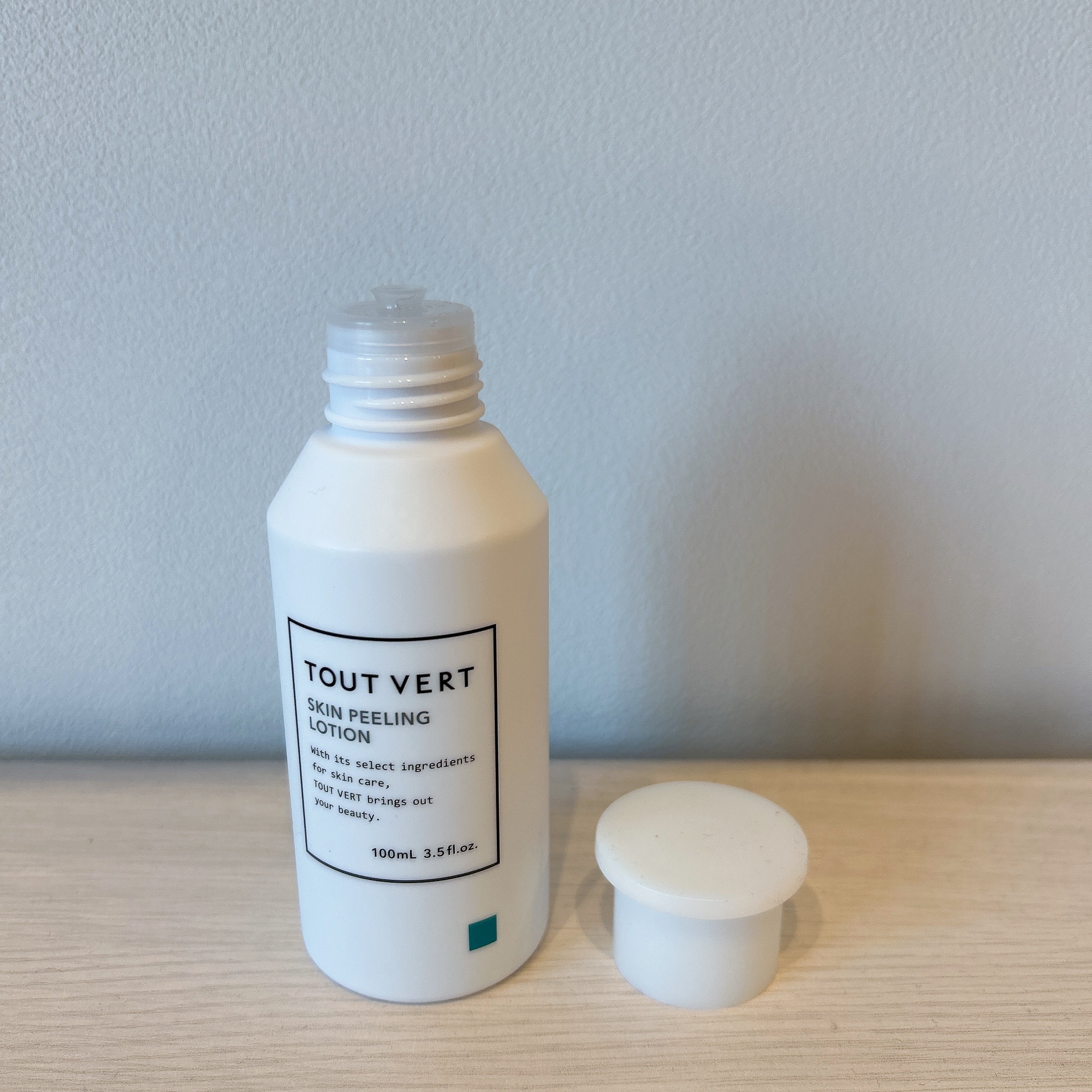 スキンピーリングローション 標準タイプ/TOUT VERT/美容液を使ったクチコミ（3枚目）