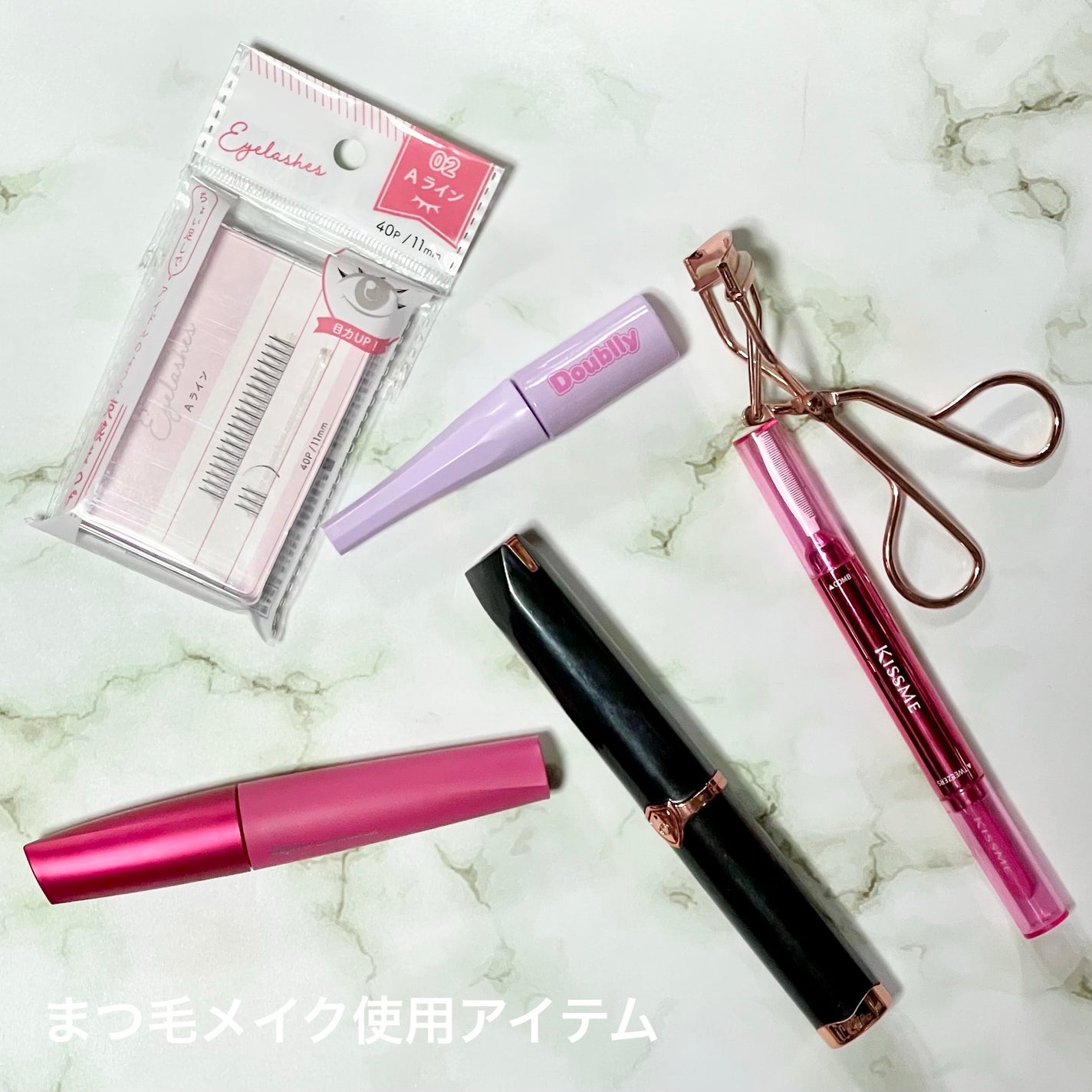 部分用つけまつげ/セリア/つけまつげを使ったクチコミ(2枚目)